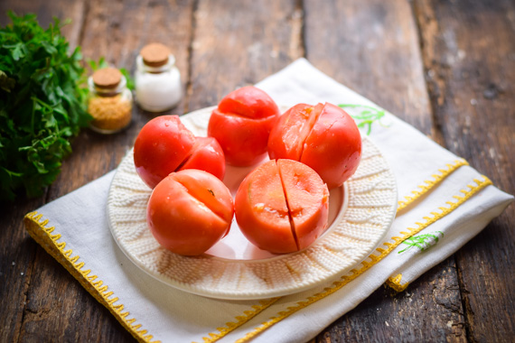 малосольные помидоры рецепт фото 2